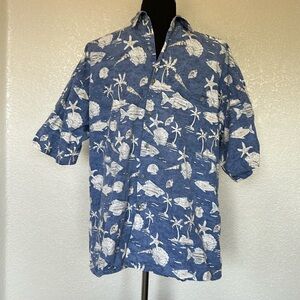 Pierre Cardin 100% cotton Hawaiian shirt
